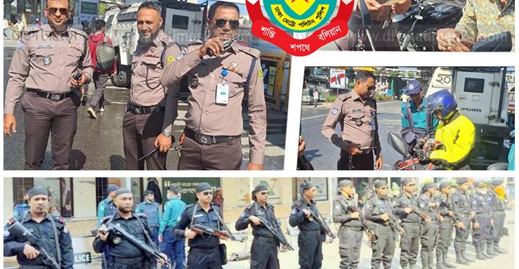 ফাঁকা ঢাকার নিরাপত্তায় পুলিশ-র‍্যাব: ছুটি মেলেনি ২৭ হাজার সদস্যের