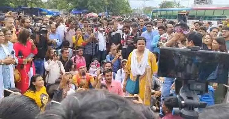 এবার কলকাতার রাজপথে গণমাধ্যমকর্মীরা